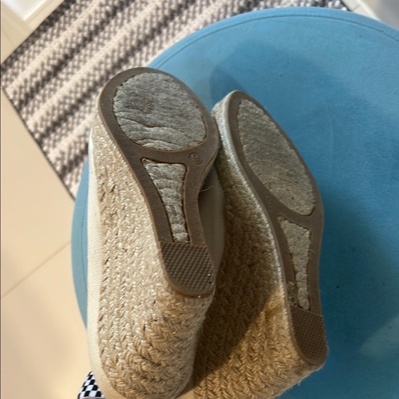 J. Crew Cream Wedge Espadrilles with Classic Design Size 9 - Picture 6 of 6